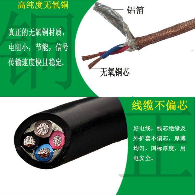 阻燃氟塑料耐高温DJFP2FP2-16芯 20芯30芯 HYAC 30*2*0.5