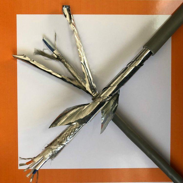 ASTP-120Ω 2*24AWG 铠装电缆 MKVVP2 煤矿用控制电缆 RVVP
