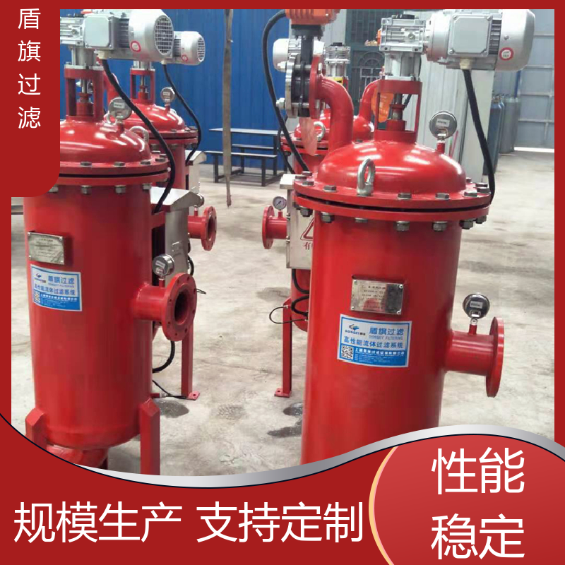 盾旗过滤 现货速发 刮刀自清洗过滤器 外形美观 多年经验
