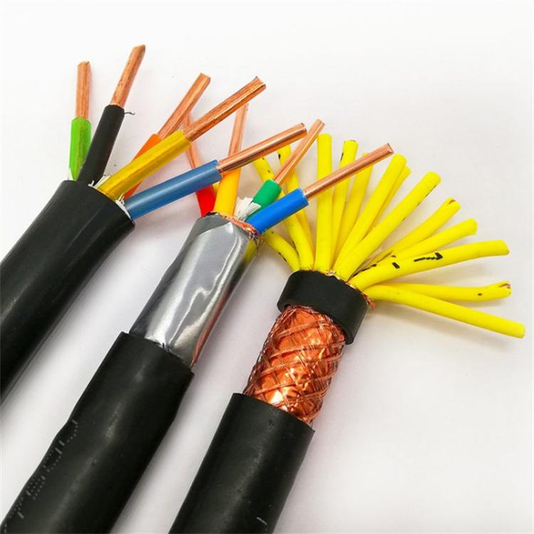 耐火控制电缆 NH-KVV32 4*0.75耐火电缆能抵抗750-800℃高温