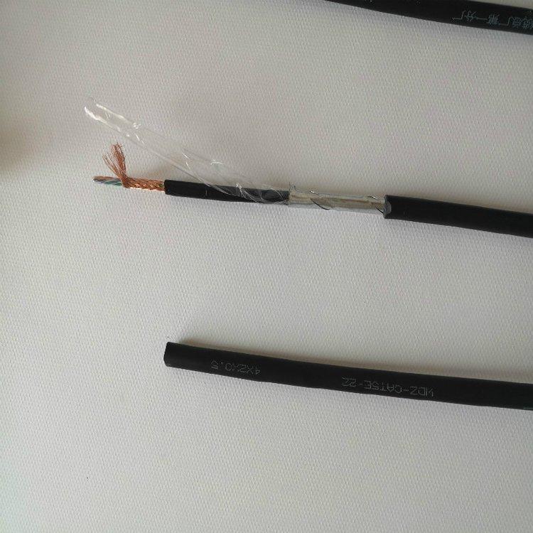 0.5mm 高导铝网线 CAT5E网线纯铜芯 黑色扁平铝箔单屏蔽