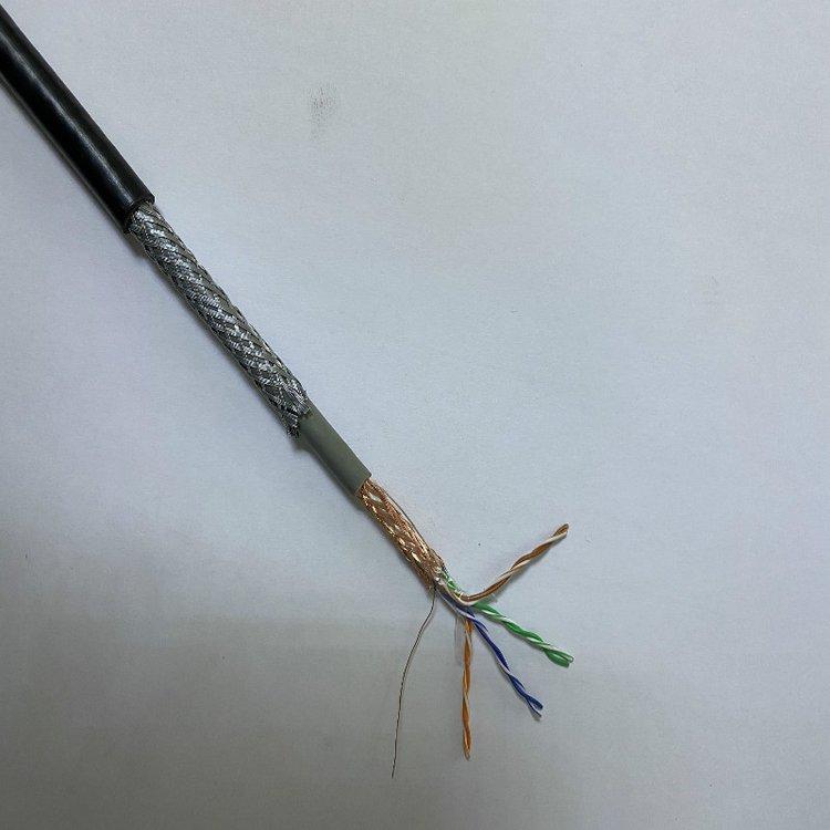 UTP-CAT-6A网线100米四芯无氧铜网线接地导流线