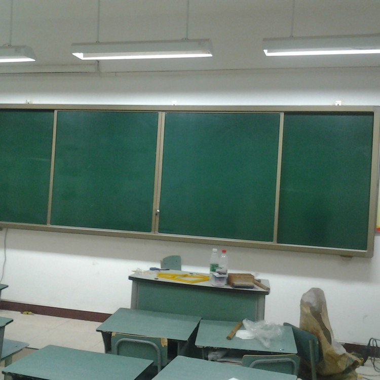 Classroom sliding blackboard, multimedia modular teaching touch all-in-one machine, left-right sliding type, customizable