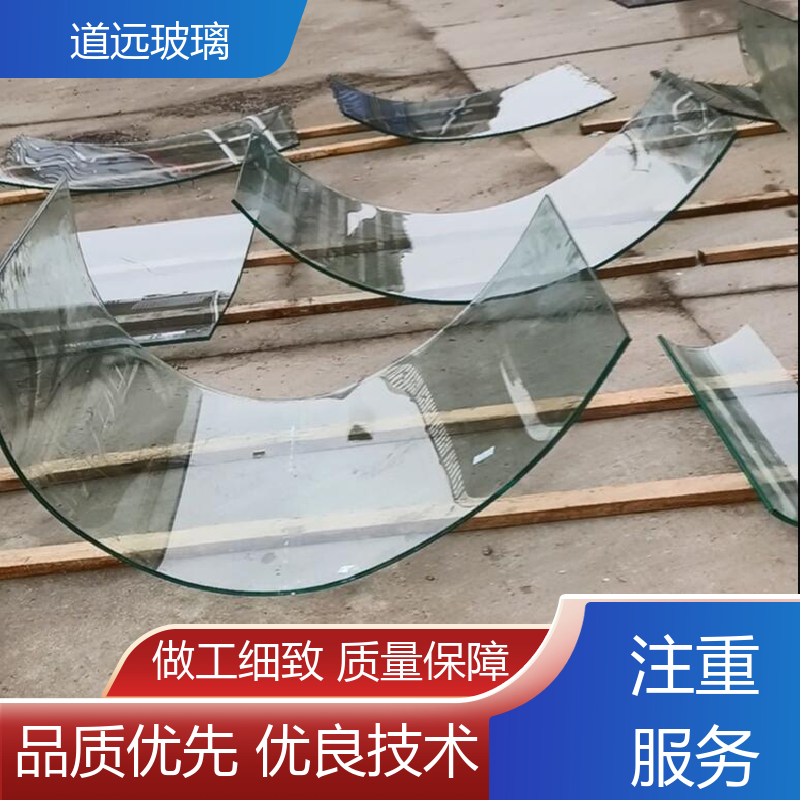 淋浴房异形 弧形玻璃隔断 经久耐用型 可按需定制 道远
