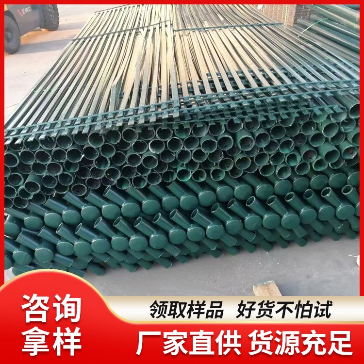 Steel bar flattened iron court fence assembly type sports field guardrail net sports field isolation net