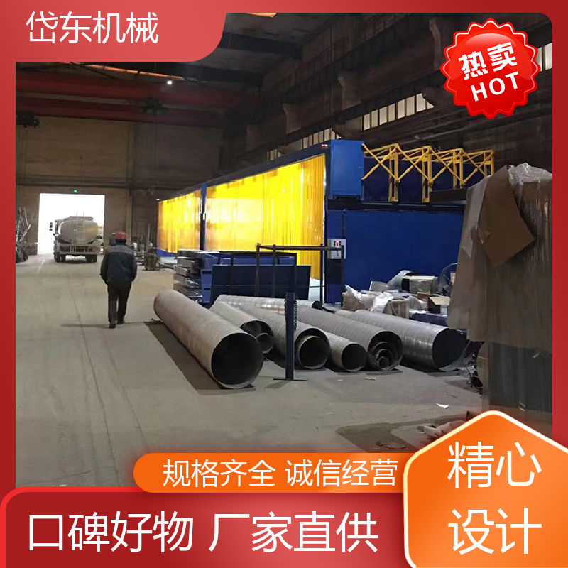 岱东机械 全自动 移动伸缩喷漆房 涂装设备轨道式打磨房 品质原料