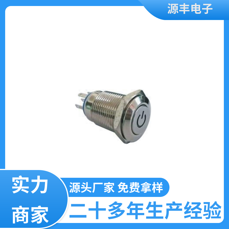 源丰电子 家用电器 按钮开关 良好的阻燃性 支持定制定做