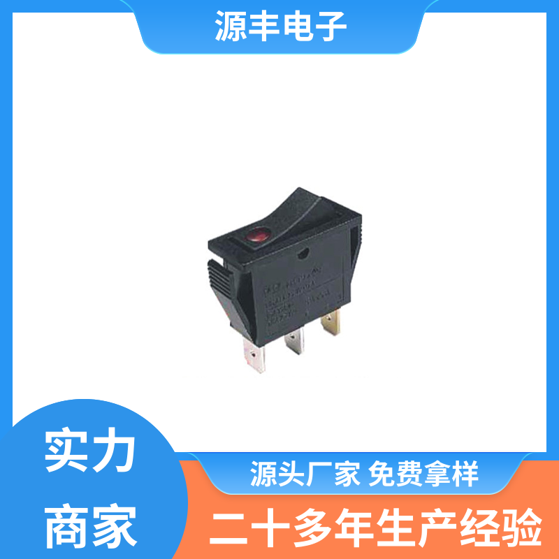 源丰电子 饮水机 船型开关 大功率 支持定制定做
