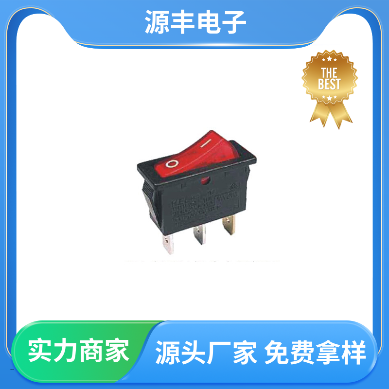 源丰电子 电瓶车 船型开关 小功率 支持定制定做