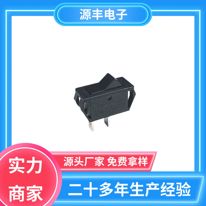 源丰电子 汽车行业 翘板开关 小功率 多型号满足您的需求