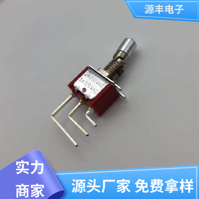 电气信号装置 拨动开关 良好的阻燃性 多型号满足您的需求 源丰电子
