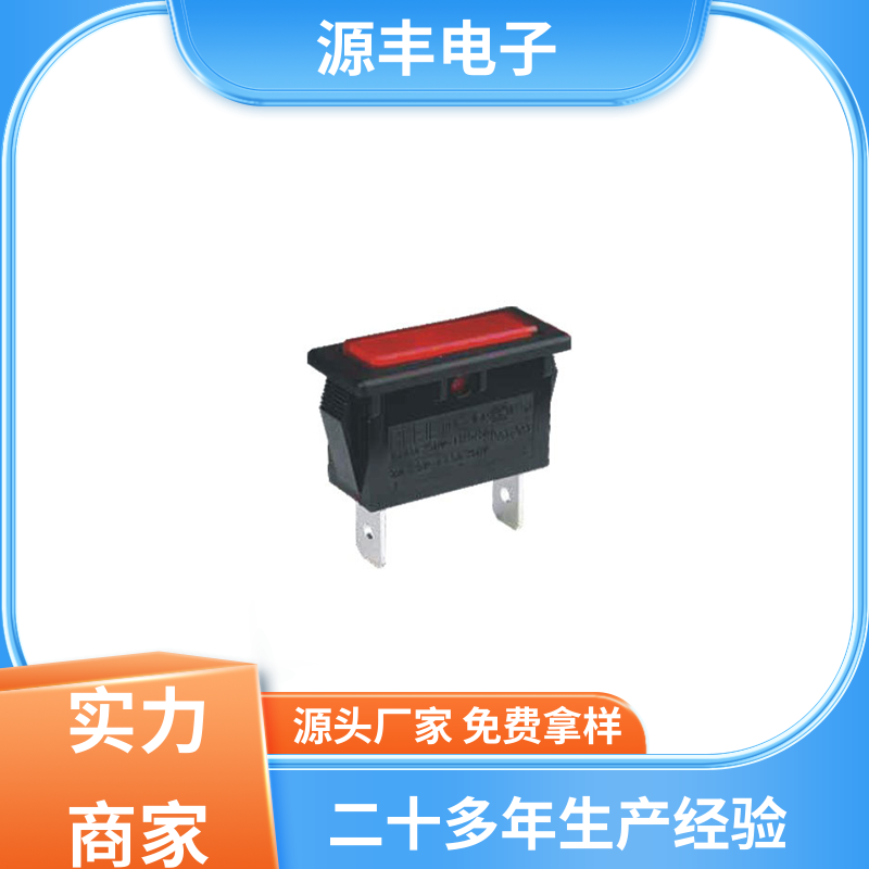源丰电子 饮水机 船型开关 应用广泛 支持定制定做