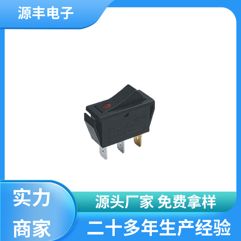 源丰电子 饮水机 船型开关 应用广泛 多型号满足您的需求