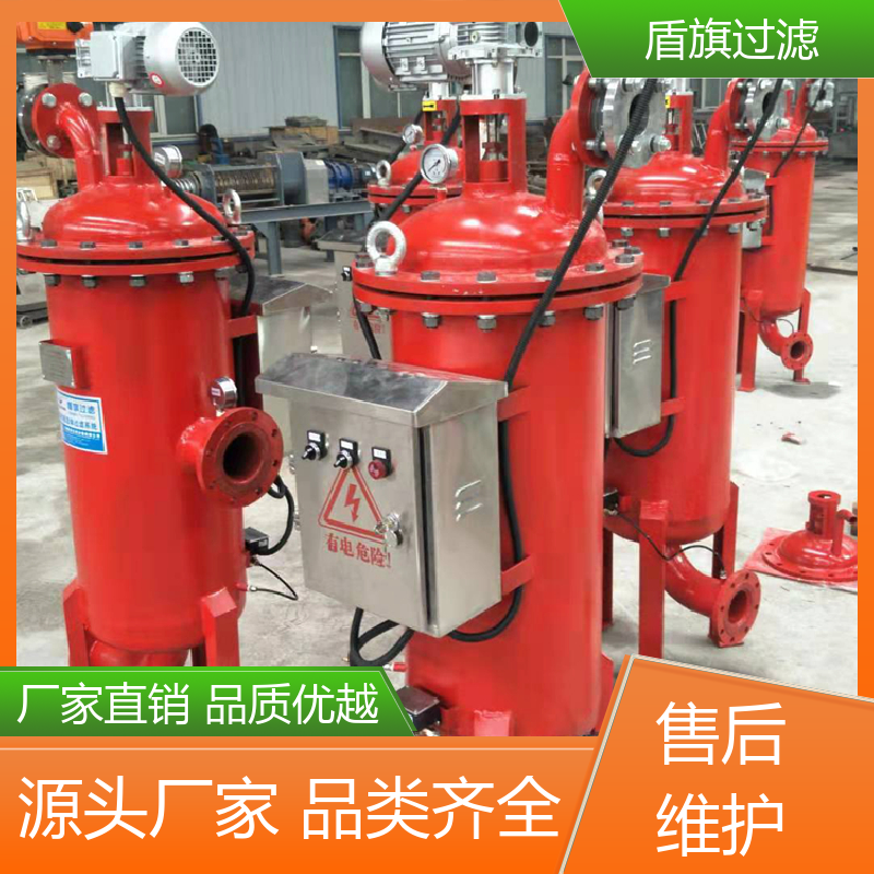 盾旗过滤 选材优质 吸允式自清洗过滤器定制 外形美观 厂家直供