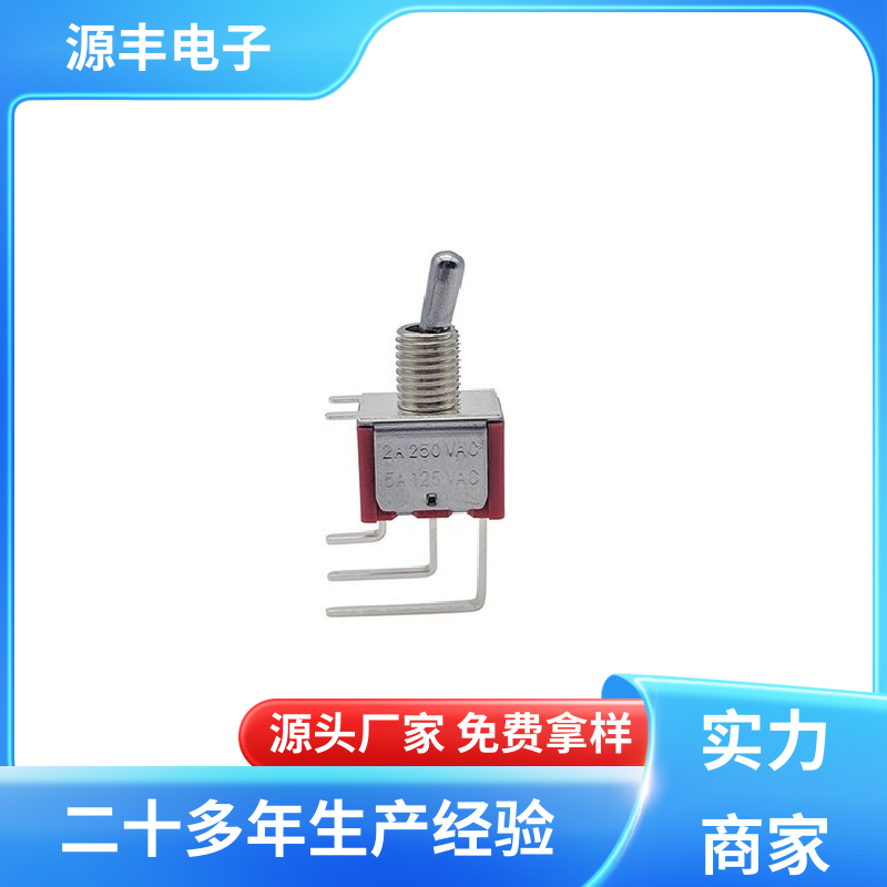源丰电子 汽车电路保护 拨动开关 体积较小 多型号满足您的需求