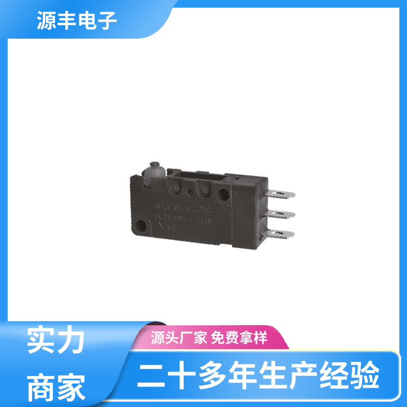 源丰电子 仪器仪表 小型微动开关 支持定制定做