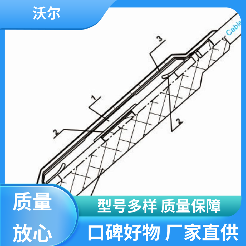 质量稳定 非屏蔽型可分离连接器 双通套管 千平米研发室 沃尔