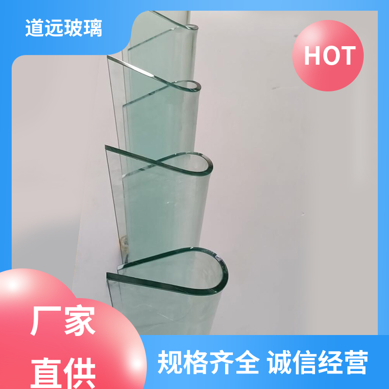 淋浴房异形 热弯夹娟玻璃 经久耐用型 可支持定制 道远