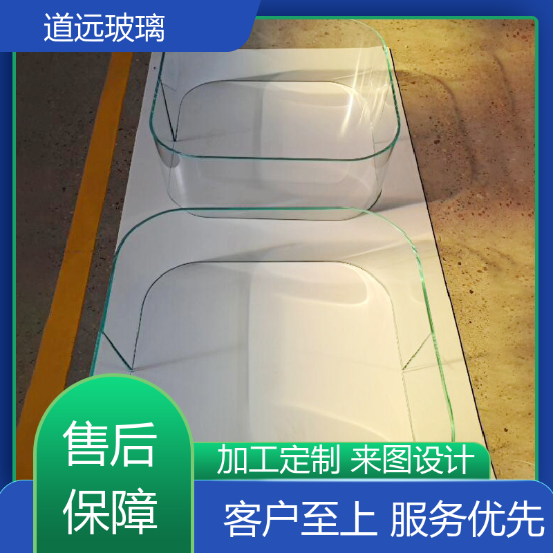 道远 艺术内雕 热弯夹娟玻璃 隔音隔热防滑 尺寸可定制