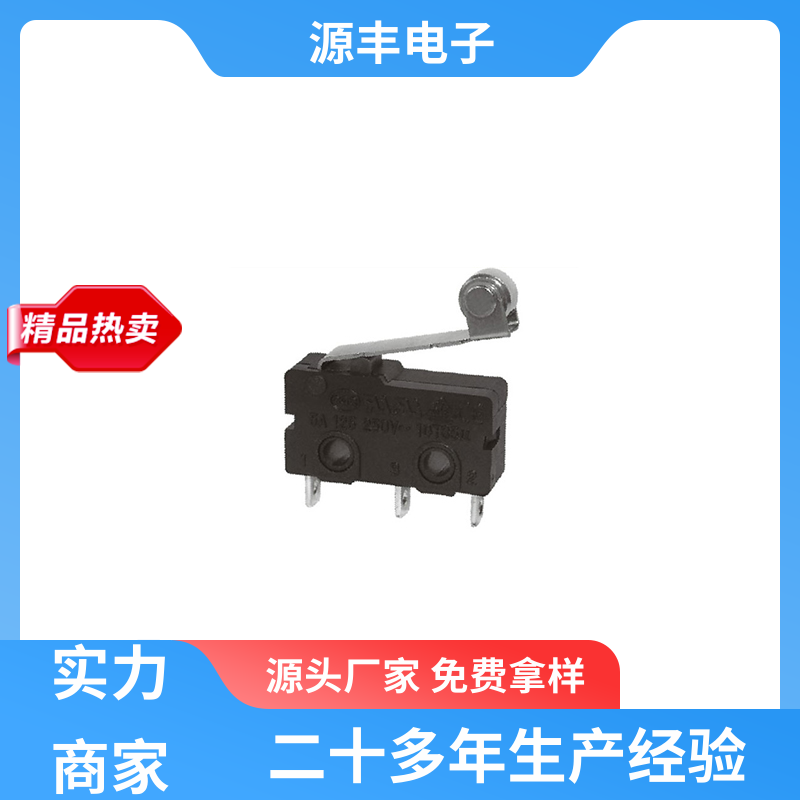 按摩设备等 微动开关 安装方便等 多型号满足您的需求 源丰电子
