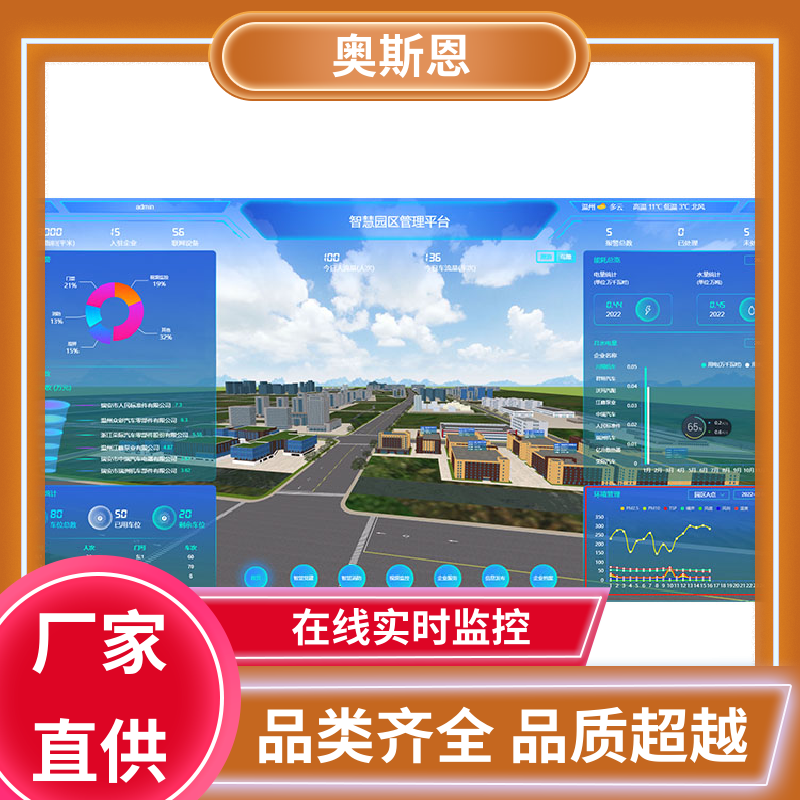 奥斯恩 无组织排放监测智能云平台 多屏监控 一站式服务