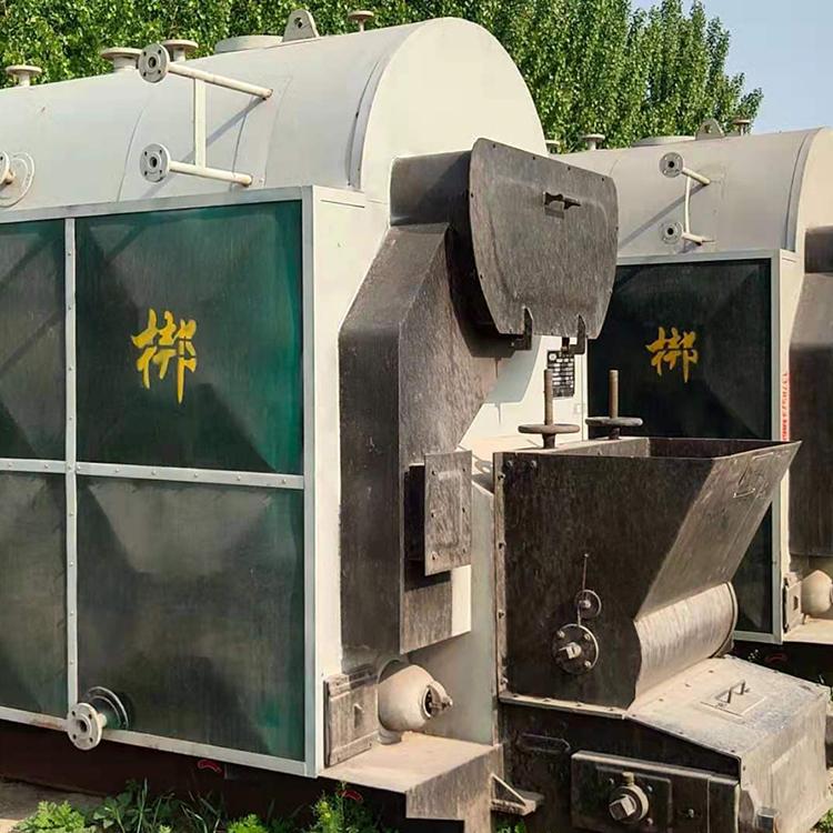 A second-hand coal-fired boiler with a capacity of 0.5 tons, 1 ton, 2 tons, and 4 tons operates stably as a horizontal coal-fired hot water boiler