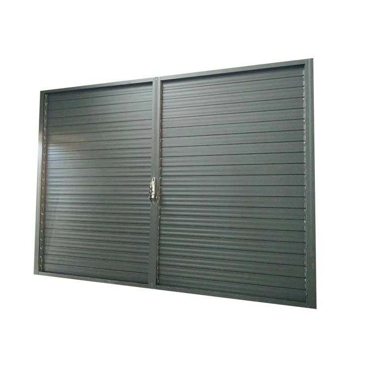 Electric louver intelligent adjustable zinc steel louver ventilation and heat dissipation can be customized according to needs