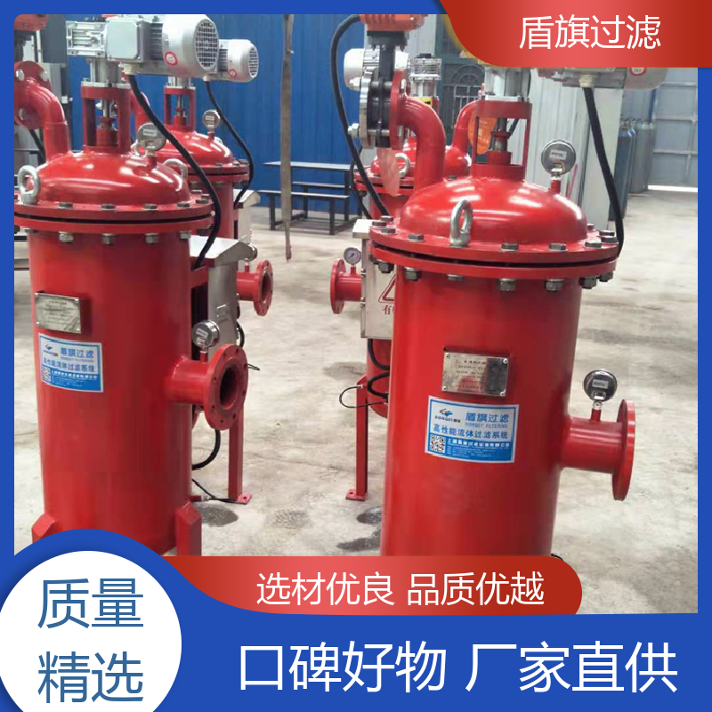 质量保证 自清洗过滤器卧式订做 安全环保 品质可靠 盾旗过滤