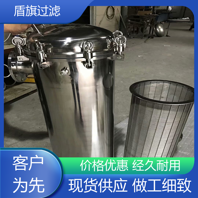 规模生产 双联袋式过滤器订做 便捷安全环保 多年经验 盾旗过滤