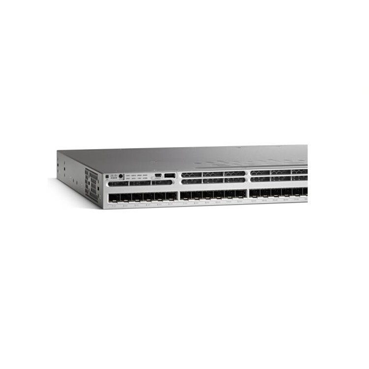 思科CISCO WS-C3850-48F-S -L 48口全千兆交换机 POE交换机