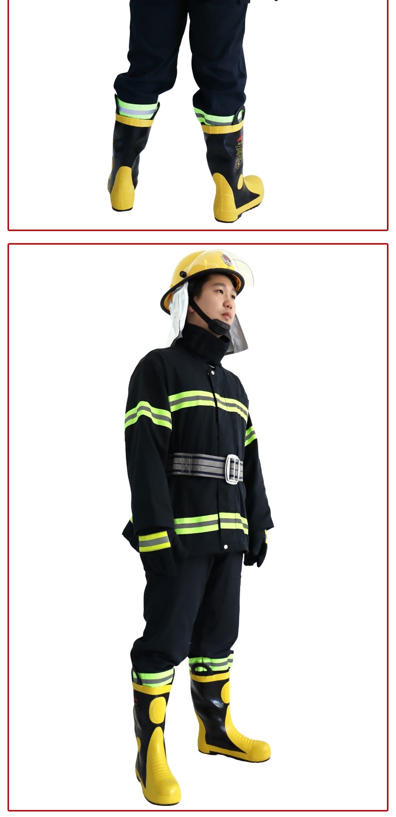 Fire Fighting Suit Set 02 Fire Fighting Flame retardant Suit Fire Fighting Suit Mini Fire Station