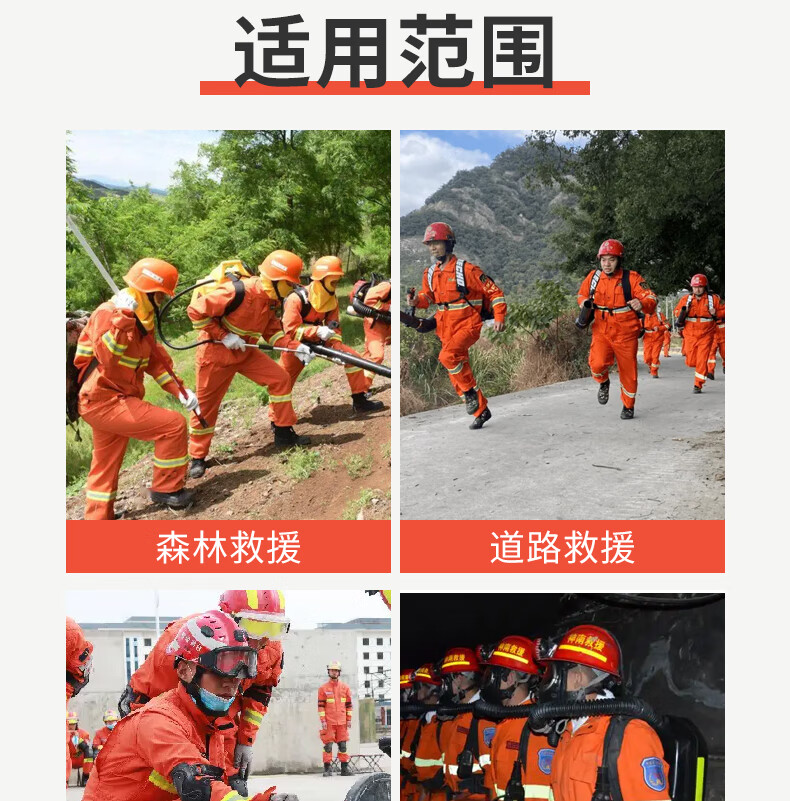 17 types of forest fire protection suit, fire protection suit, emergency suit, firefighting and rescue suit