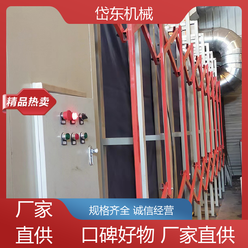 岱东机械 全自动 移动伸缩喷漆房 涂装设备轨道式打磨房 品质原料