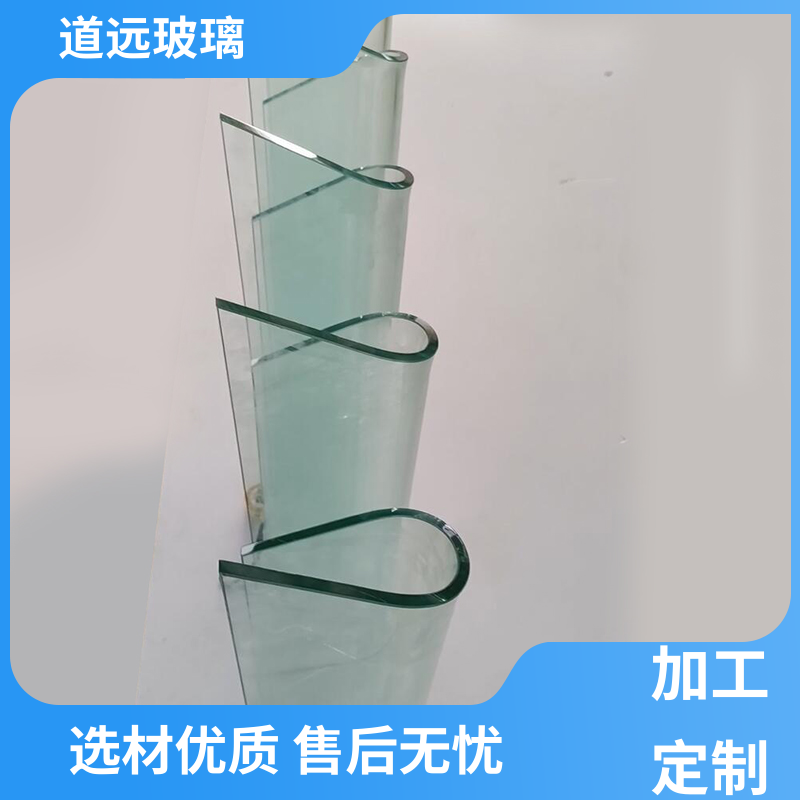 超大中空 弧形玻璃隔断 隔音隔热防滑 现代轻奢风 道远