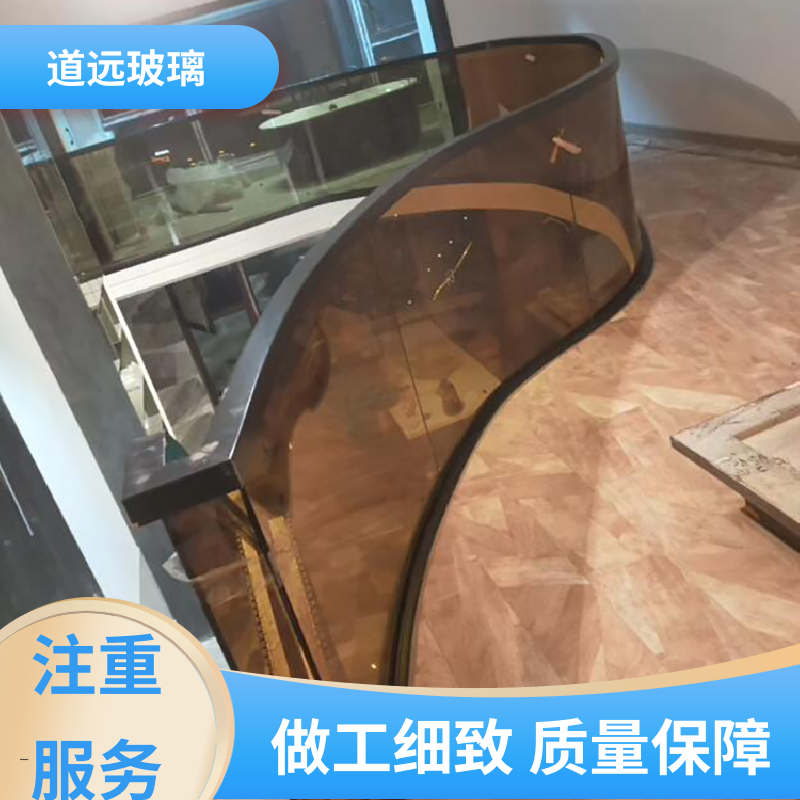 酒店商超 热弯夹娟玻璃 安全性能高 可支持定制 道远