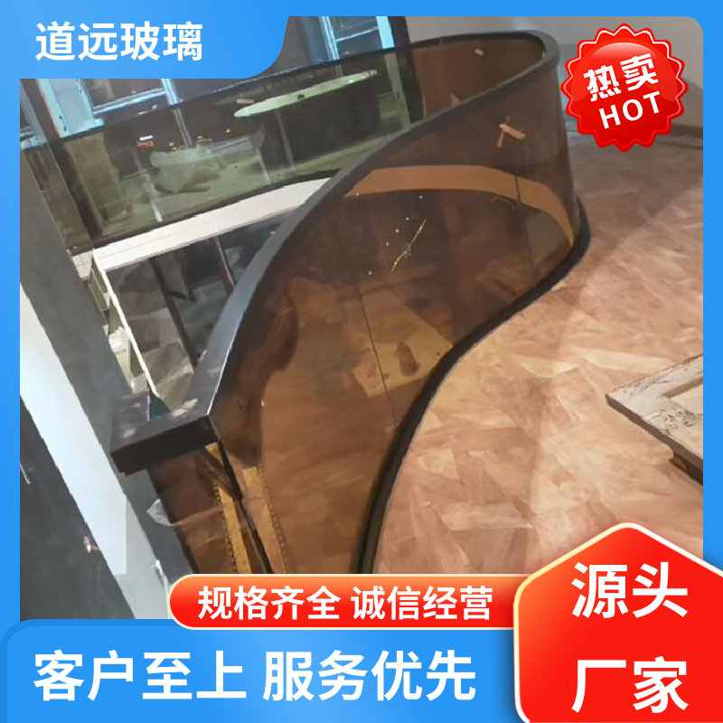 道远 酒店商超 热熔玻璃 透光不透形 尺寸可定制