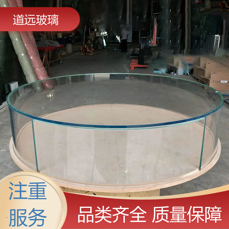 艺术内雕 热弯玻璃加工 坚固耐用防爆防砸 可支持定制 道远