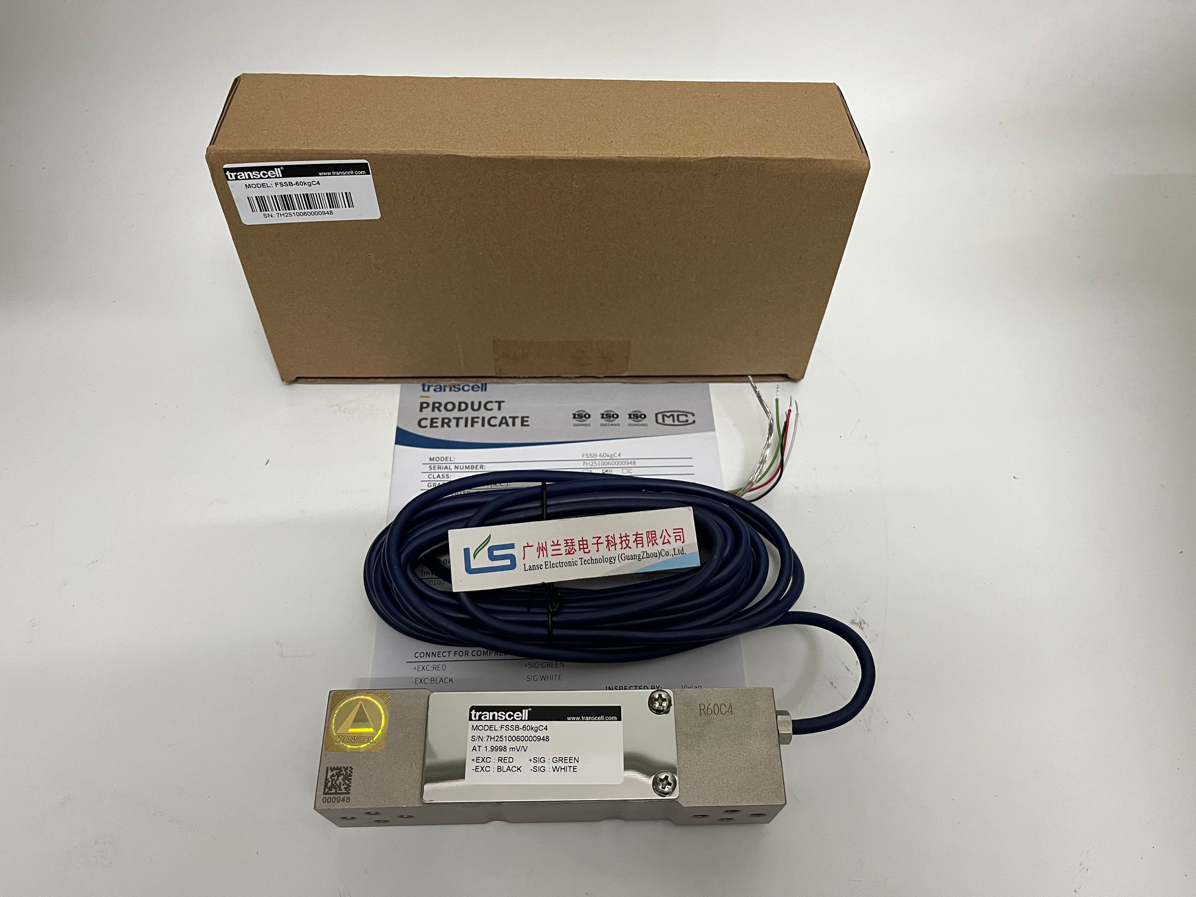 供应传力品牌FSSB-30kg FSSB-50kg称重传感器Transcell FSSB系列