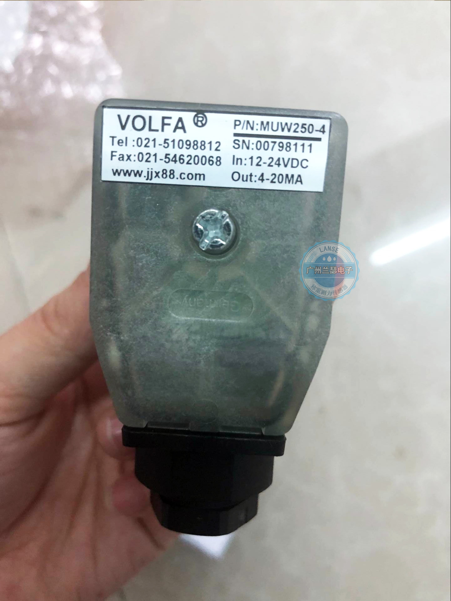 MUW250-4信号转换器变送器 德国Volfa原装MUW250