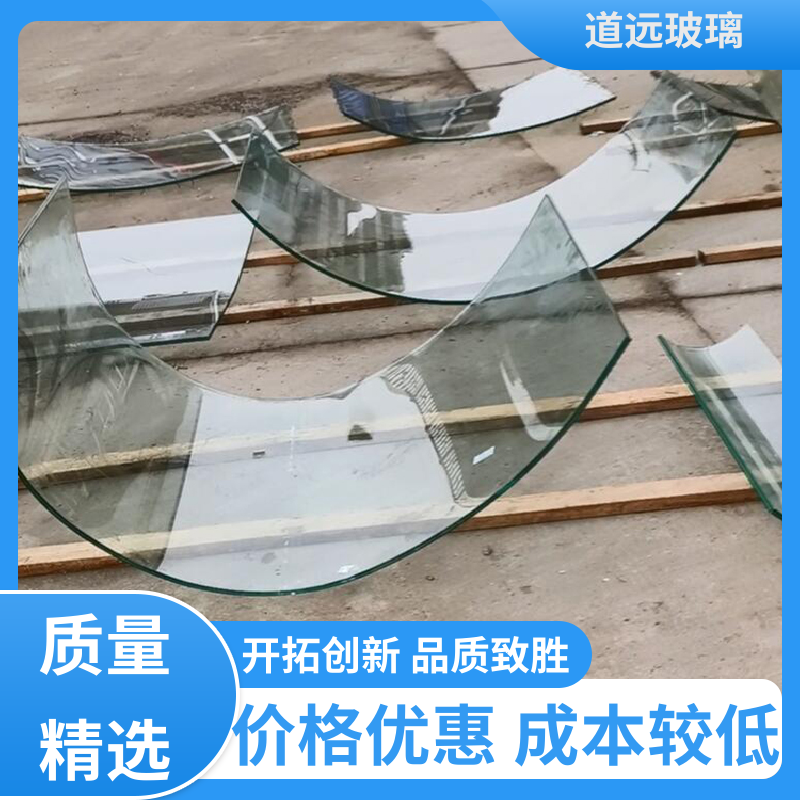 中空曲面 弧形玻璃隔断 坚固耐用防爆防砸 可任意弧度弯曲 道远