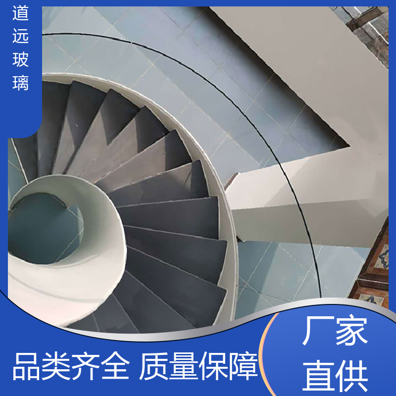 道远 艺术内雕 弧形玻璃隔断 经久耐用型 可任意弧度弯曲