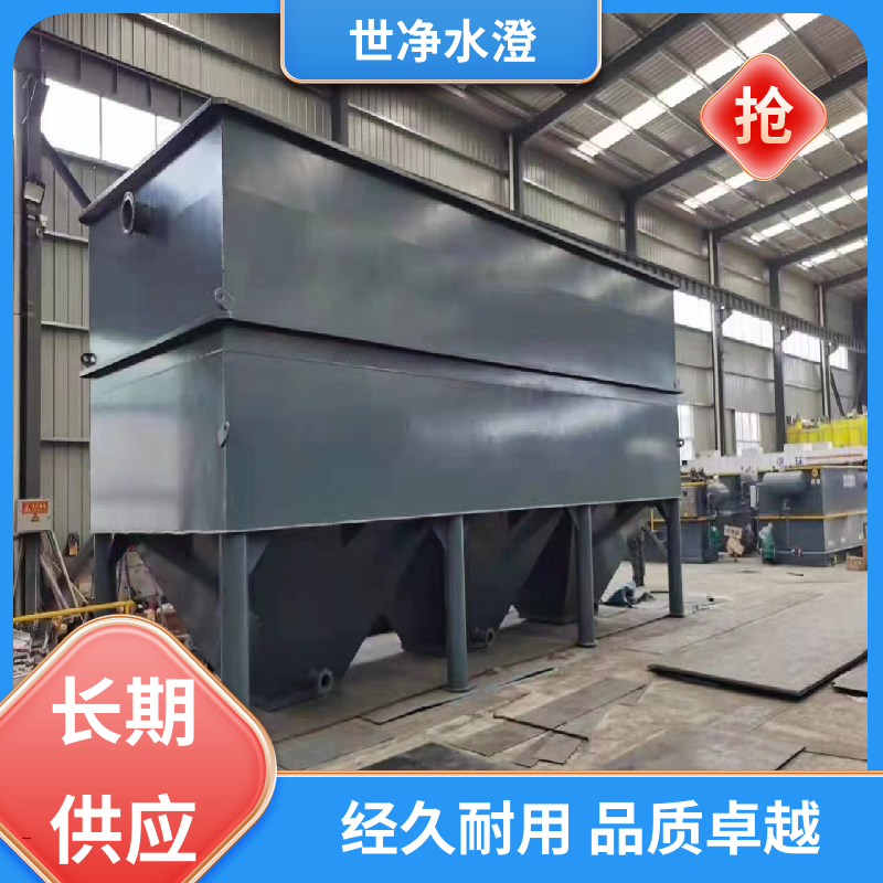 世净澄环保 提供方案 混凝沉淀池 考察现场 支持定制