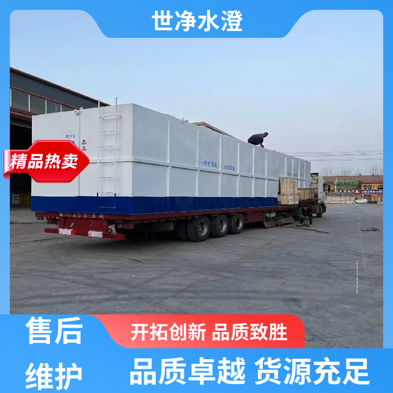 代加工 小型生活污水处理设备 考察现场 品质卓越 世净澄环保