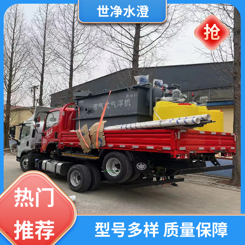 世净澄环保 运行原理 一体化气浮机 提供图纸 现货充足