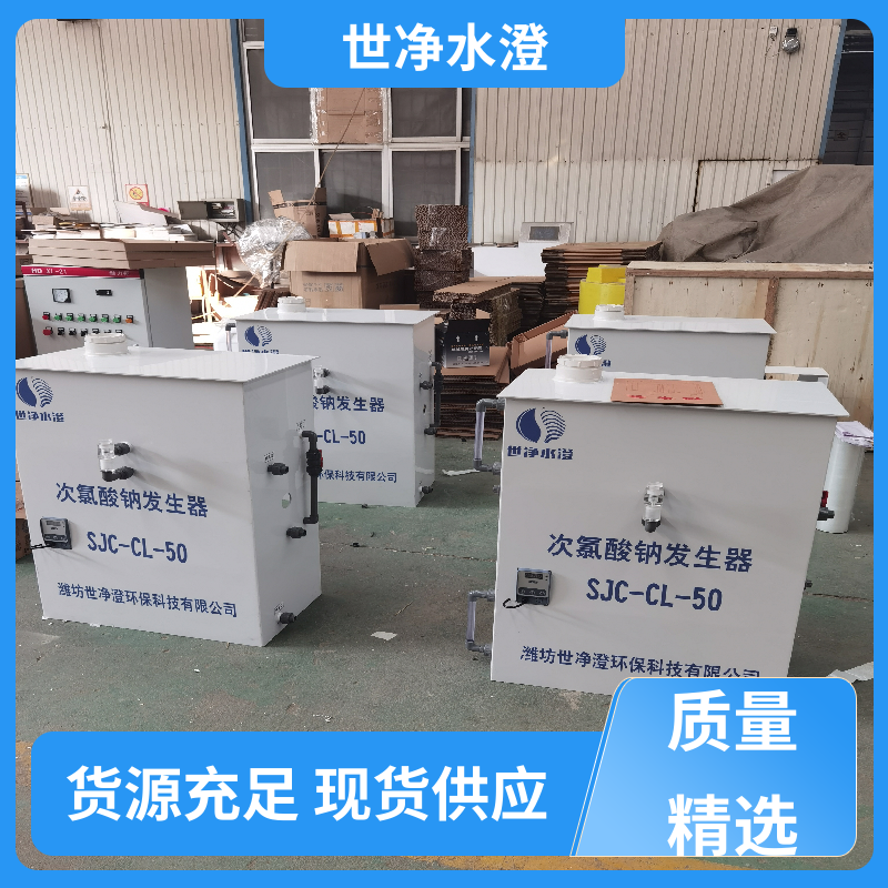 世净澄环保 地上式 一体式次氯酸钠发生器 焊接牢固 开拓创新