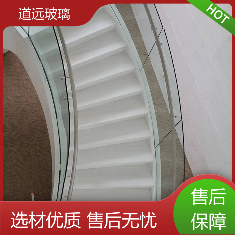 淋浴房异形 弧形玻璃隔断 坚固耐用防爆防砸 可按需定制 道远