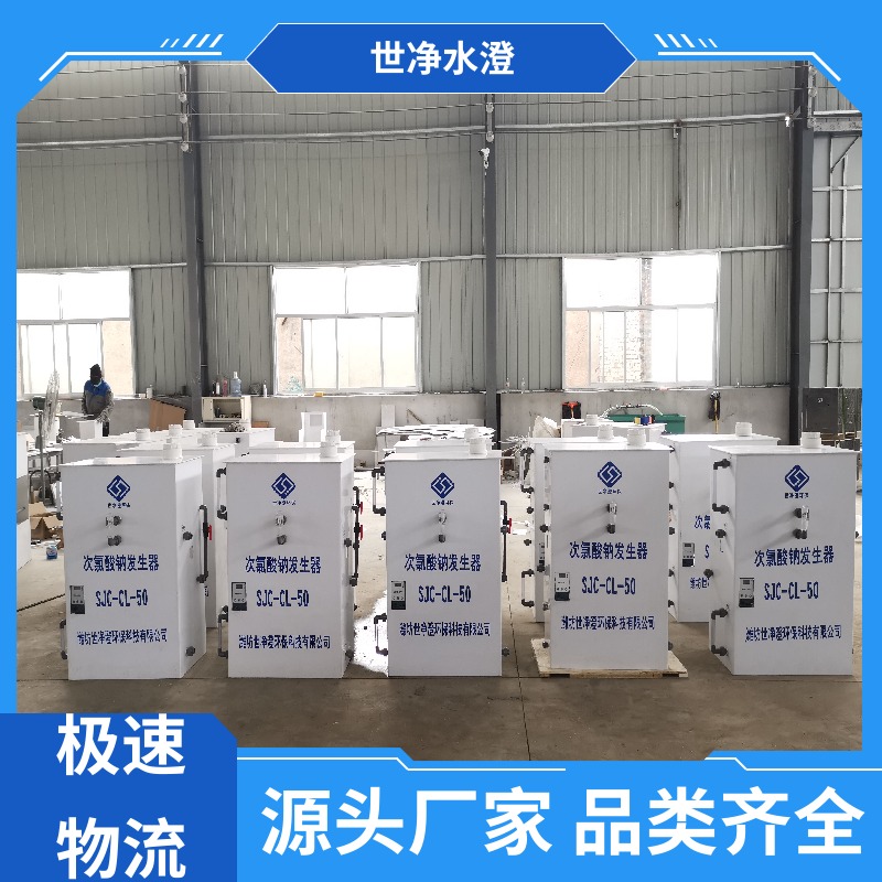 研发生产 一体式次氯酸钠发生器 外表美观 做工优良 世净澄环保