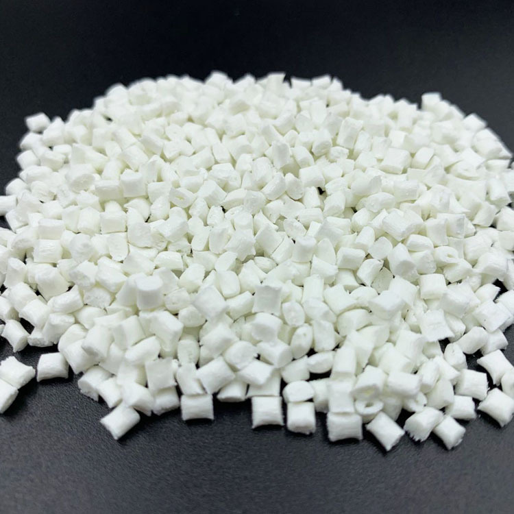 Environmentally friendly PBT particles, white fireproof PBT plastic, glass fiber reinforced PBT raw material, flame retardant and fiber reinforced PBT resin