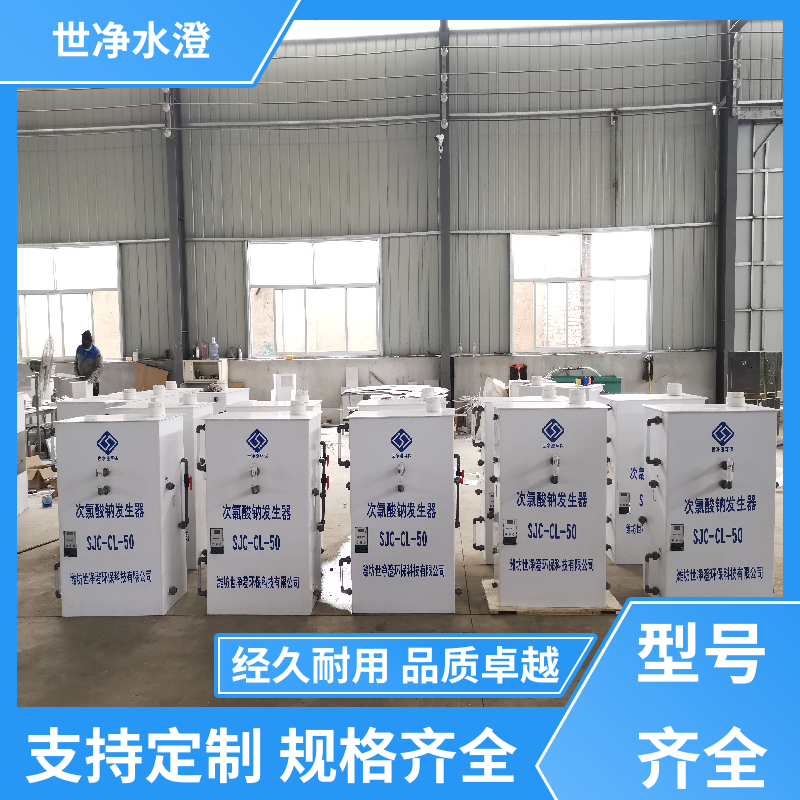 世净澄环保 降低能耗 一体式次氯酸钠发生器 满足各种污水 现货速发