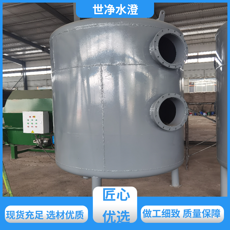 世净澄环保 提供安装 江水过滤设备 考察现场 物超所值